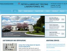 Tablet Screenshot of petrolube.com